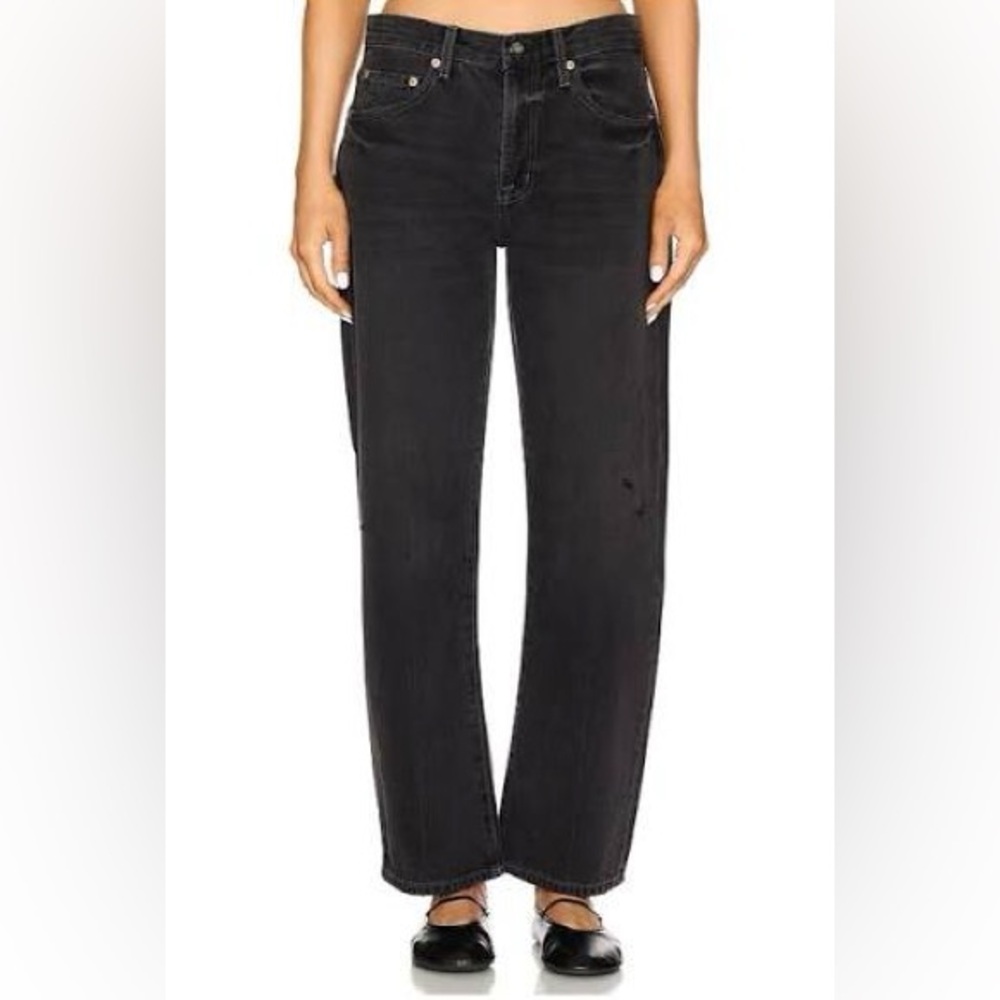 Pistola Lexi Black Bowed Denim Jeans Sz 25